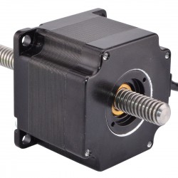 Nema 23 Non Captive Linear Actuator 23LS18-2004N-300N Screw Length 300mm, Lead/rev 2mm, 70Ncm, 2A
