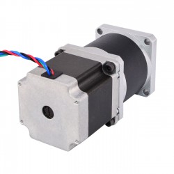 Nema 23 Stepper Motor 23HS22-2804S-HG100 100:1 High Precision Planetary Gearbox 25Nm Max Permissible Torque