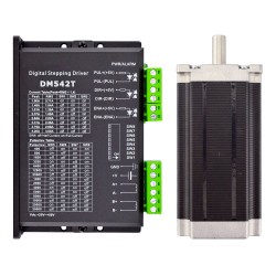 Nema 23 Stepper Motor Kit 1-DM542T-23HS45 with 3Nm Stepper Motor & DM542T Stepper Driver