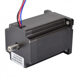 Nema 24 Bipolar Stepper Motor 24HS34-3504D 3.1Nm 3.5A Dual Shaft 60×60×88mm 4 Wires