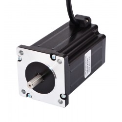 Nema 24 Bipolar Stepper Motor 24HS39-4204D 4Nm 4.2A 1.8 deg Dual Shaft 60×60×100mm 4 Wires