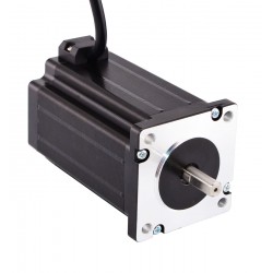 Nema 24 Bipolar Stepper Motor 24HS39-4204D 4Nm 4.2A 1.8 deg Dual Shaft 60×60×100mm 4 Wires