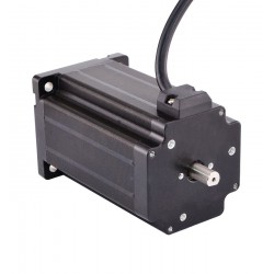 Nema 24 Bipolar Stepper Motor 24HS39-4204D 4Nm 4.2A 1.8 deg Dual Shaft 60×60×100mm 4 Wires