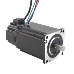 Nema 24 P Series Stepper Motor 24BK20-30 3Nm 1.8 degree with Brake (Friction Torque 2.0Nm)