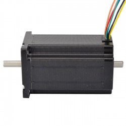 Nema 24 Unipolar/Bipolar Stepper Motor 24HS39-3008D 4Nm Dual Shaft 60×60×100mm 8 Wires