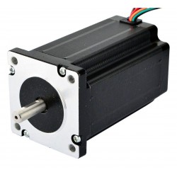 Nema 24 Unipolar/Bipolar Stepper Motor 24HS39-3008D 4Nm Dual Shaft 60×60×100mm 8 Wires