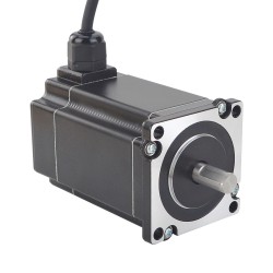 Nema 24 Waterproof Stepper Motor P Series 24IP65-30 3Nm 5.0A IP65 60×60×100mm 4 Wires
