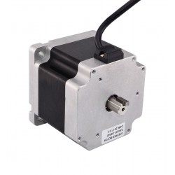 Nema 34 Bipolar Stepper Motor 34HS31-5504D 4.5Nm 5.5A 1.8 deg Dual Shaft 86×86×80mm 4 Wires