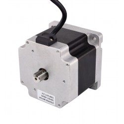 Nema 34 Bipolar Stepper Motor 34HS31-5504D 4.5Nm 5.5A 1.8 deg Dual Shaft 86×86×80mm 4 Wires