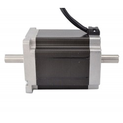 Nema 34 Bipolar Stepper Motor 34HS46-5004D 8.5Nm 5A 1.8 deg Dual Shaft 86×86×114mm 4 Wires