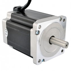 Nema 34 Bipolar Stepper Motor 34HS46-5004D 8.5Nm 5A 1.8 deg Dual Shaft 86×86×114mm 4 Wires