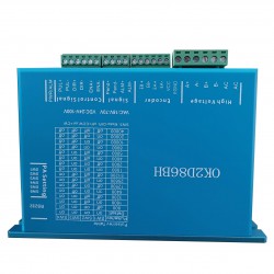 Nema 34 Closed Loop Stepper Driver OK2D86BH 0-6A 24~100VDC （With Radiator and Fan）