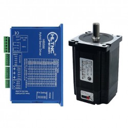 Nema 34 Closed Loop Stepper Motor Kit 86HB250-118B-HBS86 (No Brake) 8N.m with HBS86 Stepper Driver