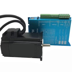 NEMA 34 Closed-loop Stepper Motor Kit 86HB250 Motor + HBS86H Driver