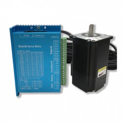 NEMA 34 Closed-loop Stepper Motor Kit 86HB250 Motor + HBS86H Driver