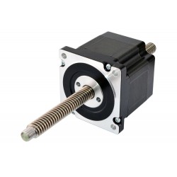 Nema 34 Non Captive Linear Actuator 34LS31-3124C-250N Screw Length 250mm, Lead/rev 6.35mm, Thrust 800N, 3.12A
