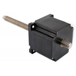 Nema 34 Non Captive Linear Actuator 34LS31-3124C-250N Screw Length 250mm, Lead/rev 6.35mm, Thrust 800N, 3.12A