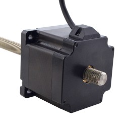 NEMA 34 Non-Captive Acme Linear Actuator Stepper Motor 34N30S5504GK5-300RS Screw Length 300mm, Lead/rev 2.54mm, 450Ncm, 5.5A