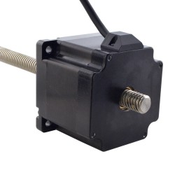 NEMA 34 Non-Captive Acme Linear Actuator Stepper Motor 34N30S5504RK5-300RS Screw Length 300mm, Lead/rev 6.35mm, 450Ncm, 5.5A
