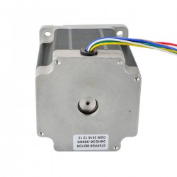 Nema 34 Unipolar/Bipolar Stepper Motor 34HS38-3008S 5Nm/7.07Nm 1.8deg 86×86×98mm 8 Wires