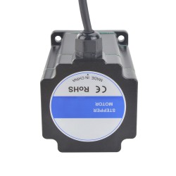 Nema 34 Waterproof Stepper Motor P Series 34IP65-85 8.5Nm 6.0A IP65 86×86×126.5mm 4 Wires