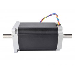 Nema 42 Bipolar Stepper Motor 42HS79-8004D 30Nm 8.0A 1.8deg Dual Shaft 110×110×201mm 4 Wires