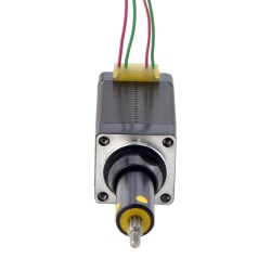 NEMA 8 Captive Acme Linear Actuator Motor 8C15S0504AC5-019RS 19.5mm Travel, 2mm Lead/rev, 2Ncm