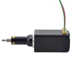 NEMA 8 Captive Acme Linear Actuator Motor 8C15S0504AC5-019RS 19.5mm Travel, 2mm Lead/rev, 2Ncm