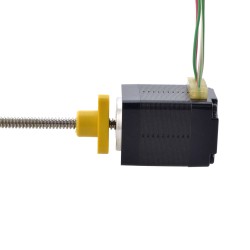 NEMA 8 External Acme Linear Stepper Motor 8E11S0504SC5-100RS Screw Length 100mm, Lead/rev 1mm, 1.5Ncm