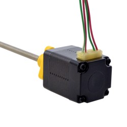 NEMA 8 External Acme Linear Stepper Motor 8E11S0504SC5-100RS Screw Length 100mm, Lead/rev 1mm, 1.5Ncm