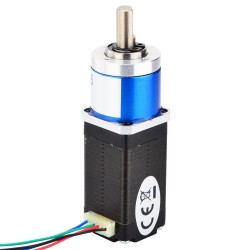 Nema 8 Geared Stepper Motor 8HS15-0604S-PG5 0.6A 5:1 Planetary Gearbox 0.17Nm Output Holding Torque