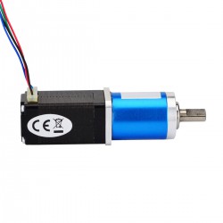 Nema 8 Geared Stepper Motor 8HS15-0604S-PG64 0.6A 64:1 Planetary Gearbox 0.9Nm Max Permissible Torque