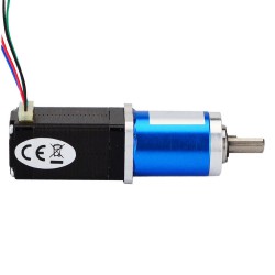 Nema 8 Geared Stepper Motor 8HS15-0604S-PG90 0.6A 90:1 Planetary Gearbox 0.9Nm Max Permissible Torque