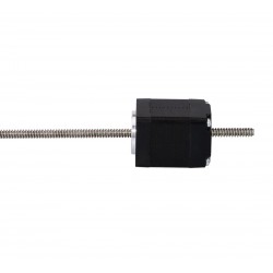 Nema 8 Non Captive Linear Actuator 8LS11-0244N-150N Screw Length 150mm, Lead/rev 0.6096mm, Thrust 49N, 0.24A