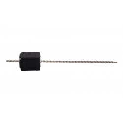 Nema 8 Non Captive Stepper Motor 8LS11-0244AC-150N Screw Length 150mm, Lead/rev 2mm, Thrust 33N, 0.24A