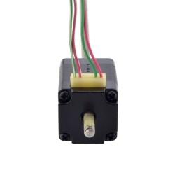 NEMA 8 Non-Captive Acme Linear Stepper Motor 8N11S0504SC5-150RS Screw Length 150mm, Lead/rev 1mm, 1.5Ncm, 0.5A