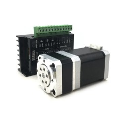 Neme 17 Harmonic Stepper Motor 42HS4015A4D5 with 30:1 Harmonic Gearbox + TB6600 Stepper Driver