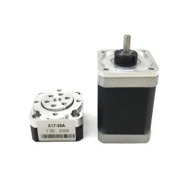 Neme 17 Harmonic Stepper Motor 42HS4015A4D5 with 30:1 Harmonic Gearbox + TB6600 Stepper Driver