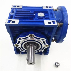 NMRV050 80B14 Worm Drive Gearbox Ratio 10:1/15:1/20:1/25:1/30:1/50:1/60:1/80:1/100:1 Input Bore 19mm