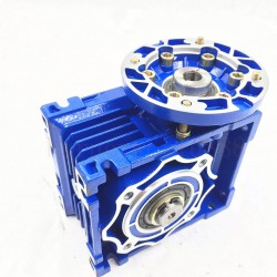 NMRV050 80B14 Worm Drive Gearbox Ratio 10:1/15:1/20:1/25:1/30:1/50:1/60:1/80:1/100:1 Input Bore 19mm