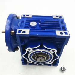 NMRV050 80B14 Worm Drive Gearbox Ratio 10:1/15:1/20:1/25:1/30:1/50:1/60:1/80:1/100:1 Input Bore 19mm