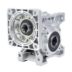 NMRV050 Worm Drive Gearbox Ratio 5:1/10:1/20:1 Fit Nema 42 Stepper Motor