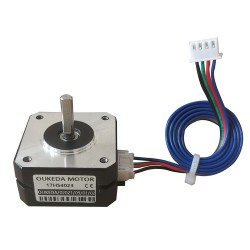 OUKEDA NEMA 17 Bipolar Stepper Motor 17HS4023 14 Ncm 1A 1.8 Deg For 3D Printer & Titan Extruder