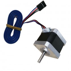 Oukeda NEMA 17 Bipolar Stepper Motor 17HS4401 45Ncm 1.68A 1.8 deg 4 Wires for 3D Printer Robotics