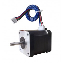 OUKEDA NEMA 17 Bipolar Stepper Motor 17HS8401 59Ncm 2A 1.8 Deg 42×42×48mm 4 Wires for 3D Printer