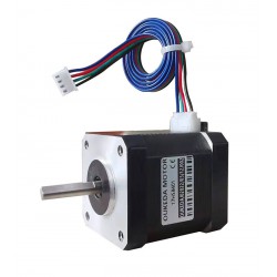 OUKEDA NEMA 17 Bipolar Stepper Motor 17HS8401 59Ncm 2A 1.8 Deg 42×42×48mm 4 Wires for 3D Printer
