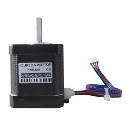 OUKEDA NEMA 17 Bipolar Stepper Motor 17HS8401 59Ncm 2A 1.8 Deg 42×42×48mm 4 Wires for 3D Printer