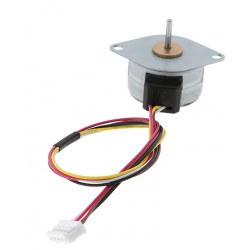 Oukeda OK25PM15-034A5 Permanent Magnet Stepper Motor 2 Phase 1.8 Deg 1A 12Ncm 4 Wires