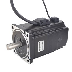 P Series Nema 34 Closed Loop Stepper Motor 34E1KBK50-45 4.5Nm 6A Encoder 1000CPR with Brake