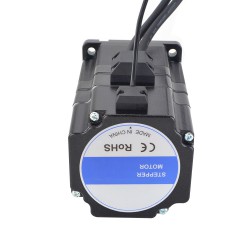 P Series Nema 34 Closed Loop Stepper Motor 34E1KBK50-45 4.5Nm 6A Encoder 1000CPR with Brake